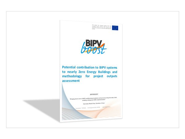 Potential contribution to BIPV systems to nearly Zero Energy Buildings and methodology for project o